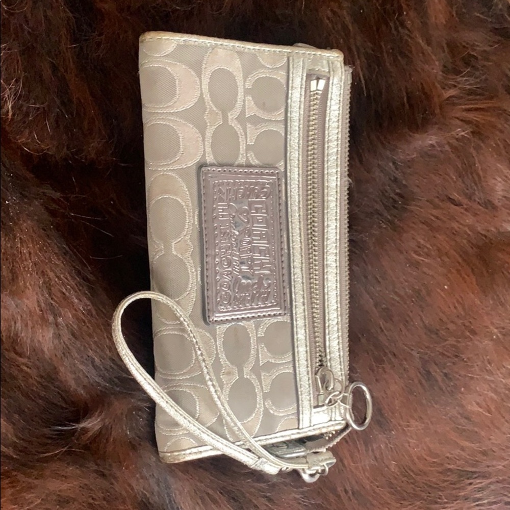 Coach wristlet